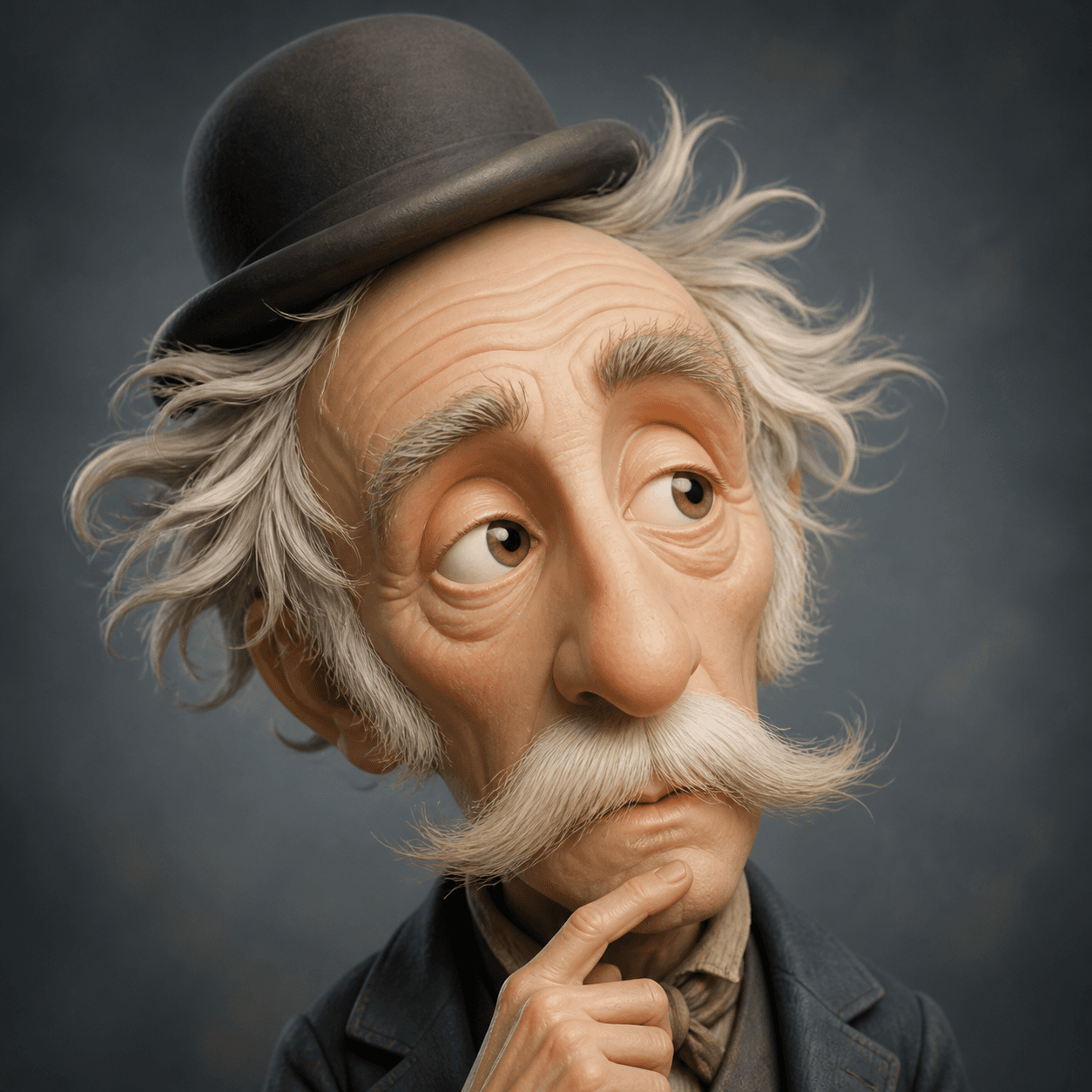 Character 3D cartoon avatar made with an AI-created demo model